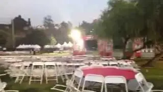 2014 Rose Bowl - Stanford's Tailgate Setup at Brookside