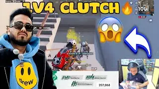 Soul Hector And Snax Shocked By Mamba 1V4 Clutch 🔥 Ft @Hectorgaming0890 @SnaxGaming @8bitMAMBA