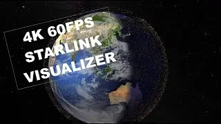 4k 60fps HQ starlink satellite motion