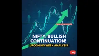 #Цель индекса Nifty 26300+? | Продолжение роста? | Волновой анализ Эллиотта на предстоящую неделю
