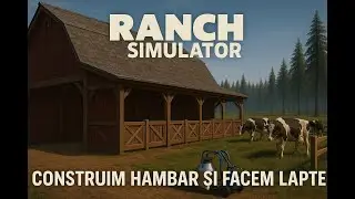 Construim Hambar si incepem productia de lapte ,  #ranchsimulator #farming #simulator #gaming #live