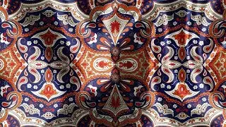Fabric pattern design. Ethnic Ornament. Vector. Speedpaint