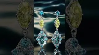 Tales of the oceans. Jewelry visualization #keyshot #jewelry #render #cgi #animation #sparkle