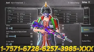 New Update 4.2⚡Best Sensitivity Code + Control Settings Pubg Mobile/Bgmi Sensitivity 2026