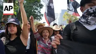 Gen Z protesters march in Mexico City against Sheinbaum's government