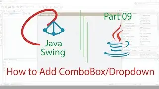 Java Swing Project-Part 9 | How to Add ComboBox/Dropdown in Java Swing | NetBeans |