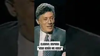 Clodovil diz que vera ver&atilde;o lhe odeia. #clodovil #veraverao #apra&ccedil;a&eacute;nossa #carlosalbertoden&oacute;brega