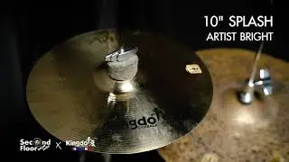 [Second Floor Drum Shop] ฉาบ Kingdo Artist Bright 10