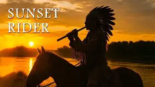Sunset Rider | The Soul and Heart Of Mother Earth | Native American Flute Music