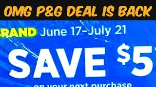 Spend $15 On P&G Get $5 Coupon - Dollar General