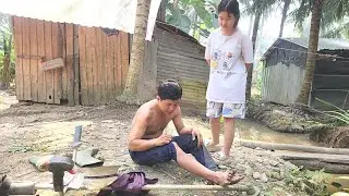 Tai Nạn Bất Ngờ Trong Khi Đang Ra Vườn Cắt Cỏ Dọn Vườn Chuẩn Bị Đón Xuân | TKQ & Family T2283