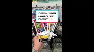 The Pokemon Center in Singapore has Reopened! #shorts