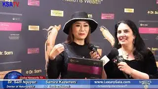 Dr Sam Nguyen at AMA Gifting Suite 2022
