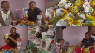 PREPARATIONS FOR MY DAUGHTER BIRTHDAY💃🎊||PACKING OUR PARTY PACKS IN PREPARATION FOR THE BIG DAY 💃