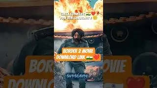 Border 2 Full Movie in Hindi  | Review | ai bollywood magic #shorts #border2 #border2fullmovie