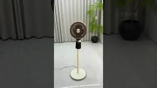 Silent Turbine Stand Fan | Dual Purpose Air Circulation for Home!