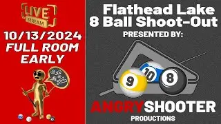 Flathead Lake 8-Ball Shootout Full Room View Early Sunday