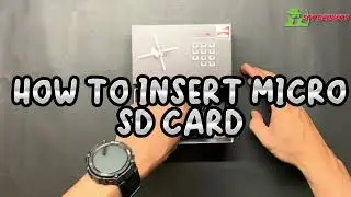 HOW TO INSERT MICRO SD CARD IN BUTTON CAMERA HD