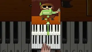 SANS why are you blinking so much? (Piano Tutorial)