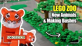 НОВЫЕ Lego Тигр и Красная Панда | Строим Lego Кусты!