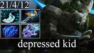 CIS.depressed kid - Tiny | Midlane Gameplay Dota 2 Patch 7.31c