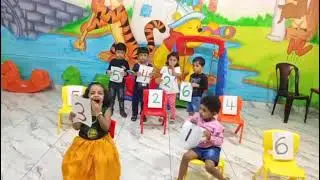 Pre KG Number Recognition Activity#amrita #school