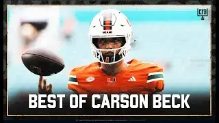 Carson Beck: South Beach Heat 🔥 2025 CFB Highlights
