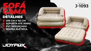 Conhe&ccedil;a o Sof&aacute; Cama (Carregador Bateria Integrada) JOYFOX