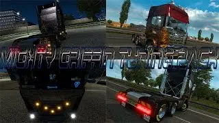 Euro Truck Simulator 2 Обзор Mighty Griffin Tuning Pack для скания