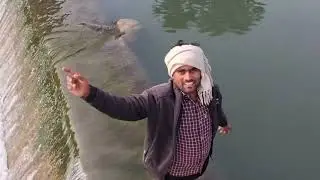 Apne dosto ke nadi vale daim par masti vlog2 next part #bankubhaiya#viral #vlog ##funny #trending