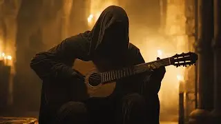 1 Hour Dark Ambient Guitar | Nylon String Meditation Music