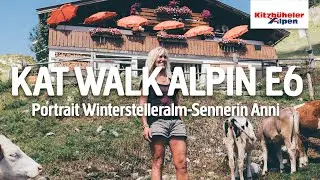 KAT Walk Portrait - Anni, die Sennerin auf der Winterstelleralm