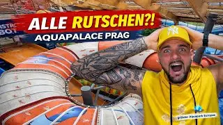 Alle Rutschen im gr&ouml;&szlig;ten Aquapark Europas &ndash; AquaPalace Prag