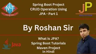 Spring Boot & JPA CRUD Operation - Part 1||Maven Project||Spring Boot JPA Tutorials||Rest API