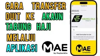 Cara transfer duit ke Tabung Haji guna MAE Maybank