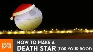 Death Star Christmas Decoration // How-To | I Like To Make Stuff