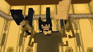 Beast Bendy Transformation Minecraft Animation REMAKE