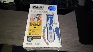Wahl Color Pro Combo Cordless Hair Clipper and Mini Trimmer Unboxing
