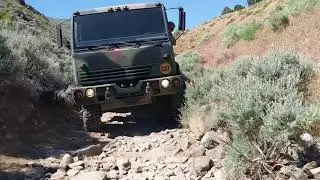 LMTV-M1078 Jumbo grade to Virginia City crossing