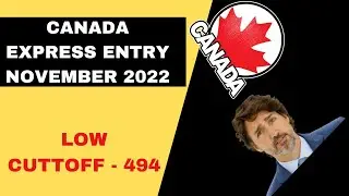 Canada Express Entry Draw November 08, 2022 | Canada Immigration​ | Dream Mojo #immigration