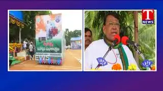 Minister Pocharam Srinivas reddy Speech | Independence Day Celebrations | T News live Telugu
