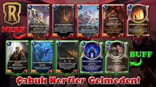 &Ccedil;abuk Nerfler Gelmeden! 4.10 Yaması İnceleme & Oynanış! | LOR