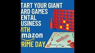 Giant Yard Game Rental Business you can start with Amazon on Amazon Prime Day!!!