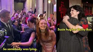 David Harbour & Millie Bobby Brown&rsquo;re so emotional, Winona even cried😭Look at how Gaten hug his Suzy