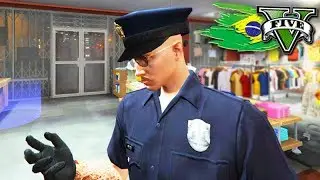 GTA V: BRASIL ROLEPLAY - ME VESTI com a ROUPA DA POLÍCIA!!! #68