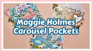 🎠 MAGGIE HOLMES CAROUSEL POCKETS #maggieholmescollab EPISODE 8 FT. BEEBEECRAFT 🎠