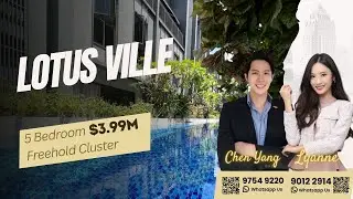 Lotus Ville - 5 Bedroom Freehold Cluster at the Heart of District 15 | $3,998,000