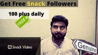 How to increase snack video followers || get 10k followers on snack videos free