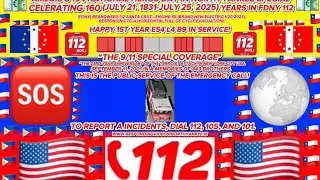 (FDNY) BRANDWEER 112 SANTA CRUZ - ENGINE 65 RESPONDING TO A HORIZONTAL FULL OF CYCLE EVACUATION!