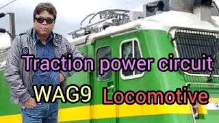 Traction power circuit of WAG9/WAP7